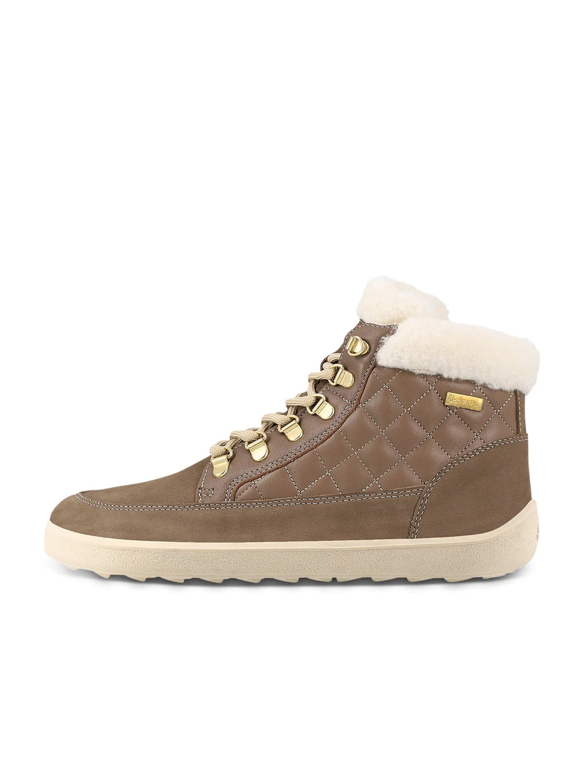 Boots Olivia - Warm Leather Winter Boots with Merino Wool Lining - MyMara
