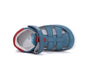 Leather sandals 077 Marine - MyMara