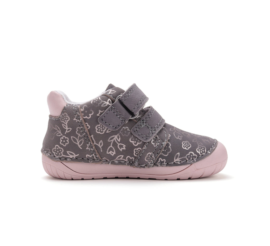 Metallic Flowers Leather boots - MyMara