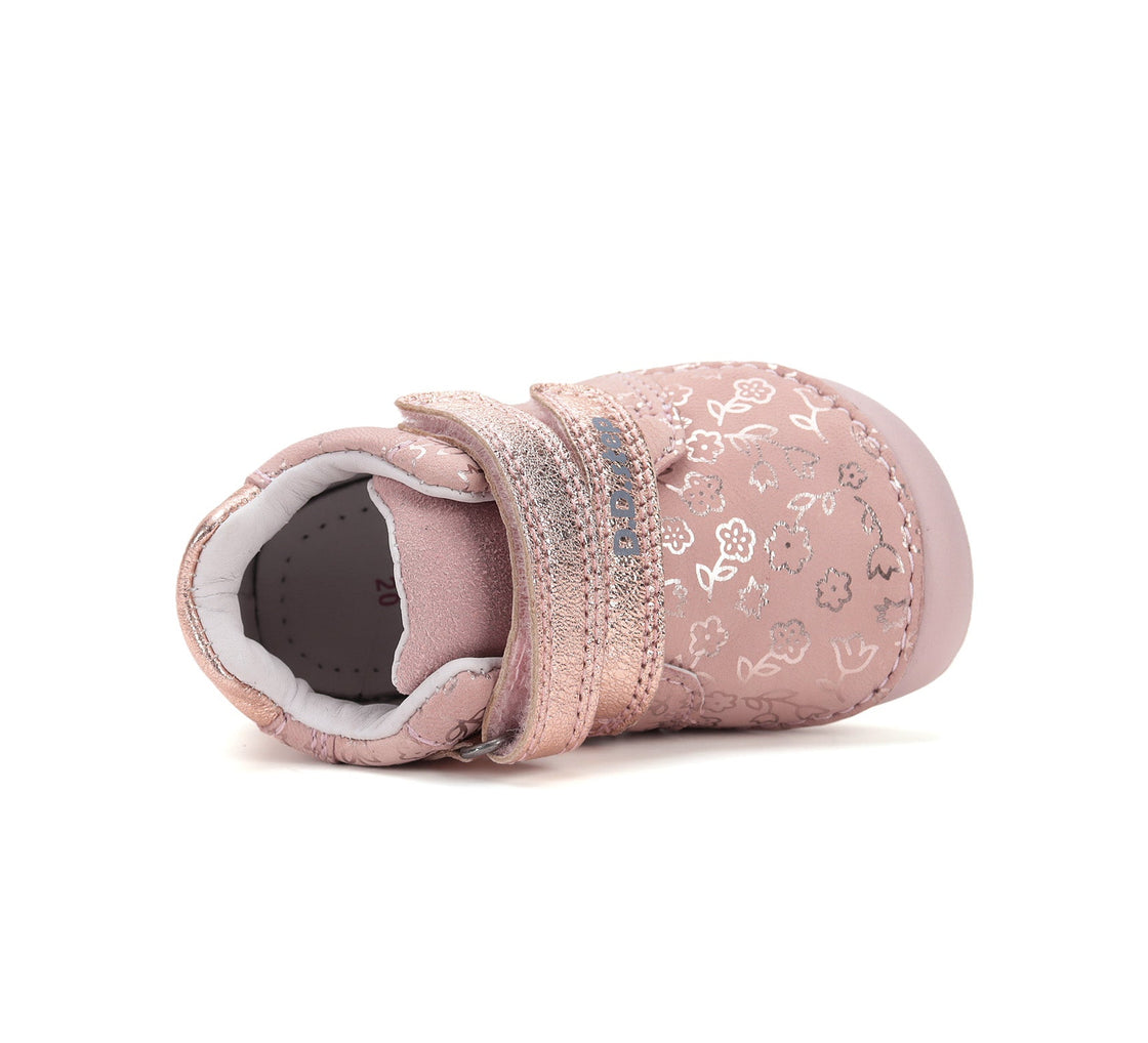 Metallic Flowers Leather boots - MyMara
