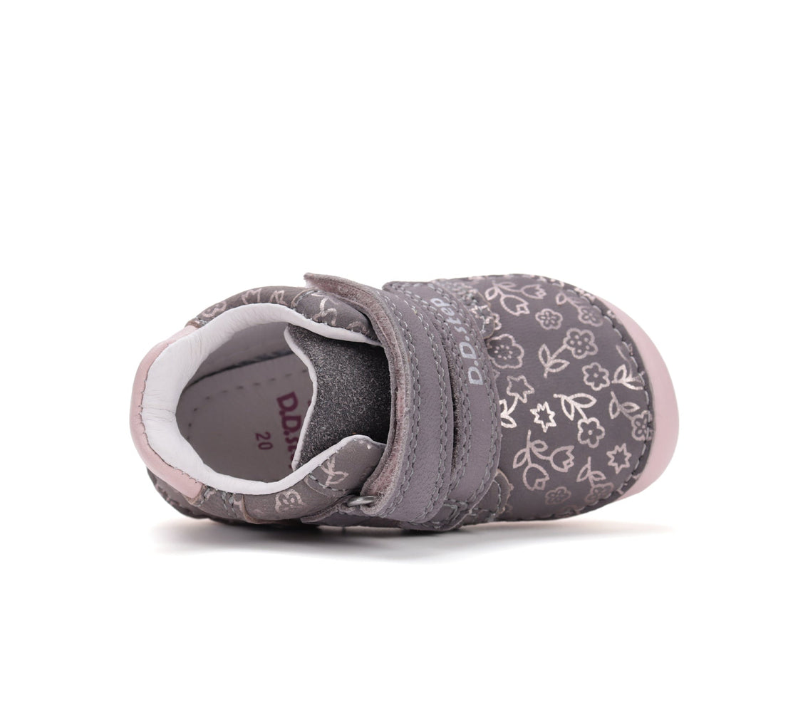 Metallic Flowers Leather boots - MyMara