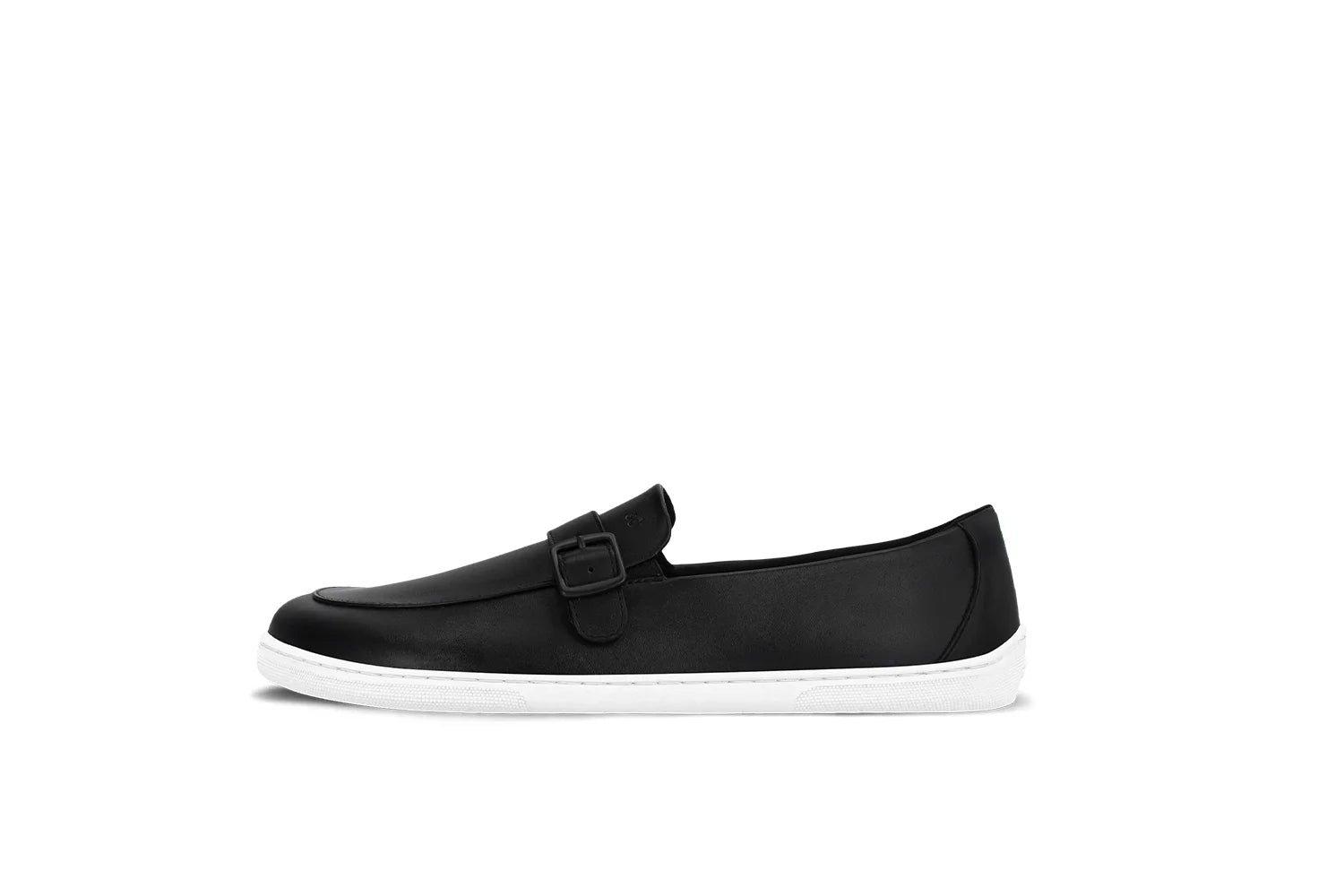 Moccasins Amadeus - Men's Leather Moccasins with Metal Buckle - MyMara