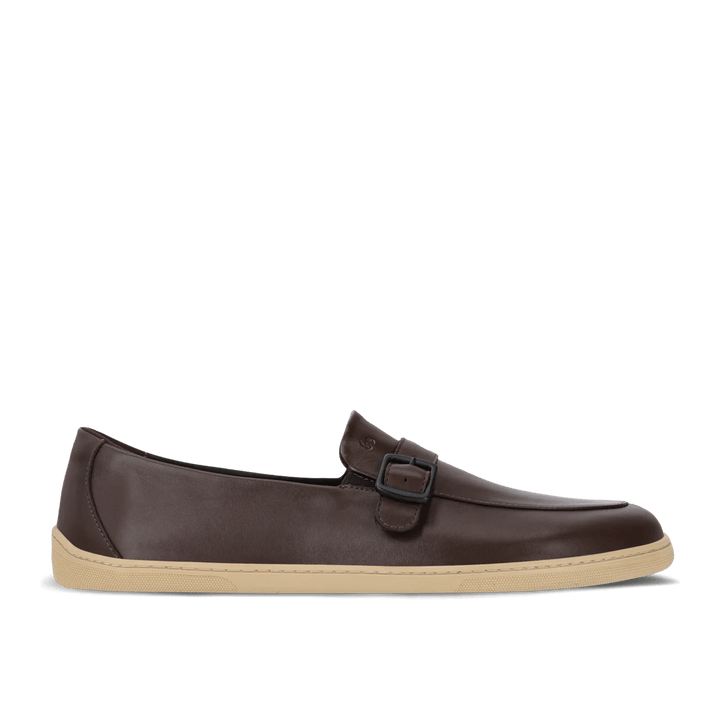 Moccasins Amadeus - Men's Leather Moccasins with Metal Buckle - MyMara