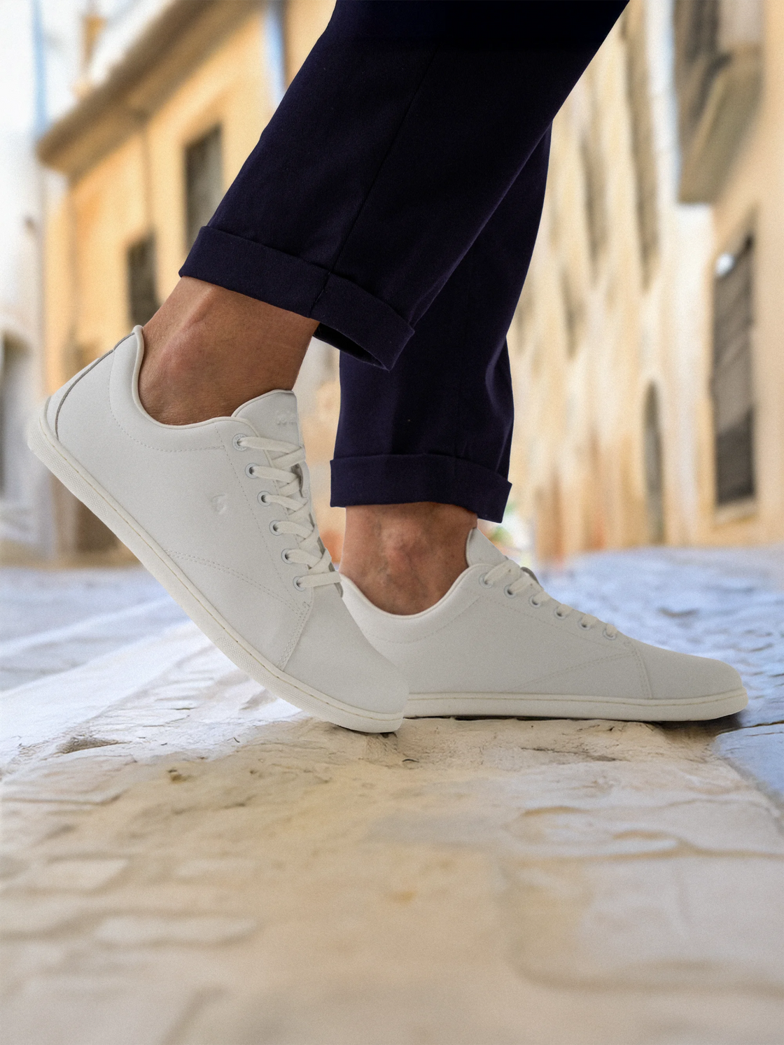 Sneakers Core - Sustainable Leather Minimalist Shoes - MyMara