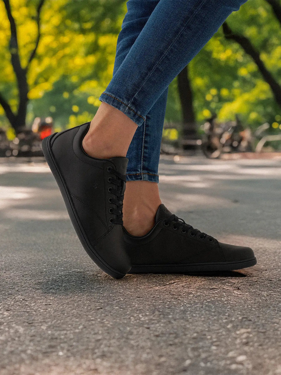 Sneakers Core - Sustainable Leather Minimalist Shoes - MyMara